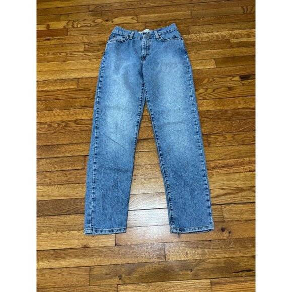 Vintage 90s Levi’s 512 Slim Fit Tapered Leg Womens Jeans Sz 6 27x30 Blue Denim - Picture 1 of 6